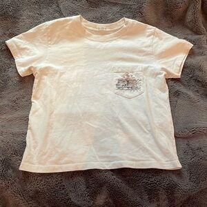 White brandy t shirt
